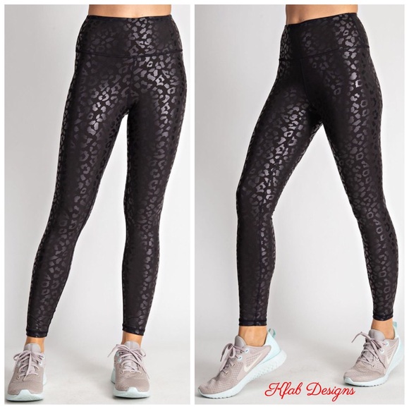 ❤️LAST PAIR! High Waist Butter Soft Leopard Leggings! - Picture 4 of 5